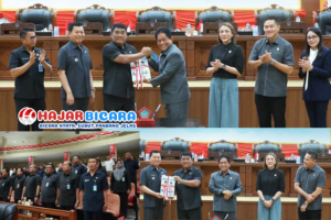 Gubernur Sulawesi Utara Mayjen TNI (Purn) Yulius Selvanus, S.E. menghadiri Rapat Paripurna DPRD Provinsi Sulawesi Utara