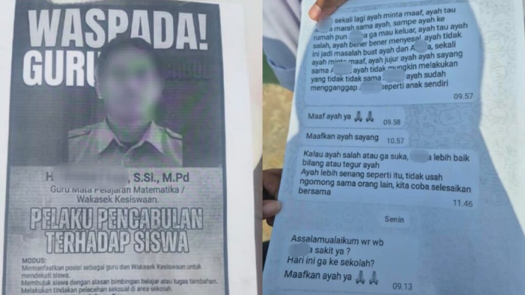 Dugaan pelecehan seksual oleh oknum Wakasek Kesiswaan SMAN 1 Pamanukan berinisial AT menuai kecaman keras dan aksi demo ratusan siswa.