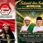 Dukungan Hasil Muktamar: PNIB menyatakan siap mengawal dan mendukung penuh kepengurusan baru PBNU 2026–2031 hasil permusyawarahan Muktamar ke-35 dan mekanisme AHWA.